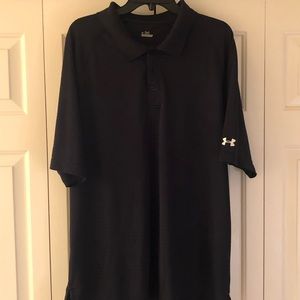 XL men’s Under Armour Black polo